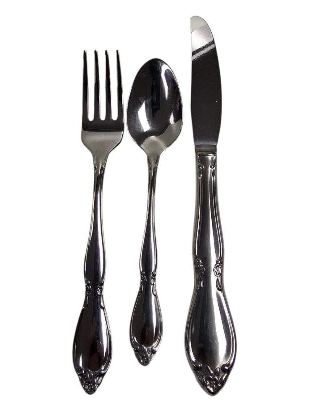 Oneida Chateau 3-piece child flatware silverware set . service for 1